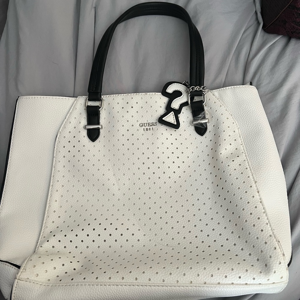 Guess 1981 white bag